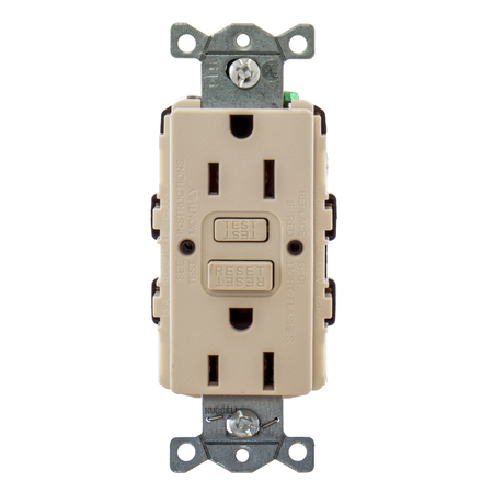 Hubbell Wiring Device-Kellems Ground Fault Products, Commercial Standard GFCI Receptacles, GFRST15LA GFRST15LA